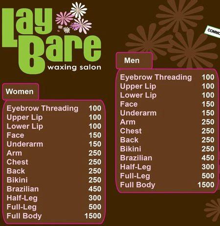 LAY BARE WAXING SALON.
